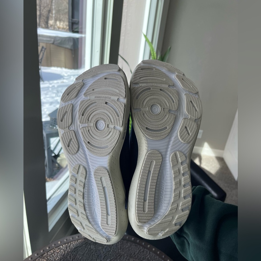 BROOKS GLYCERIN STEALTHFIT 21 RUNNING SHOES PEACOAT BLUEPRINT ONYX 9.5 - Picture 7 of 7